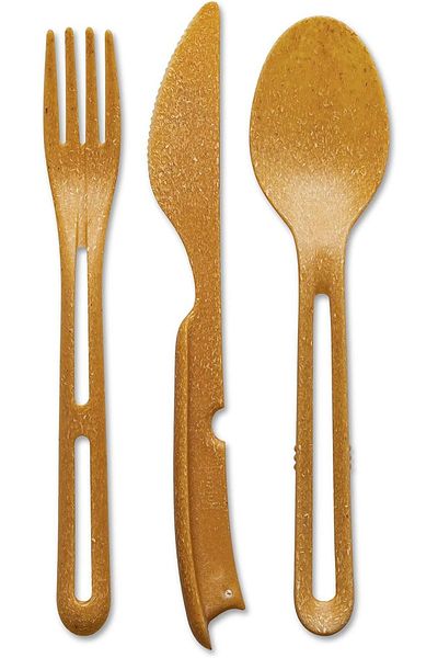 STOREMAX Sellbuystore Brown Fork Spoon Knife Set 1053513