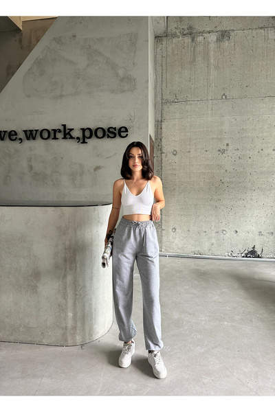 Nordmende Women's High Waist Jogger Loose Sweatpants