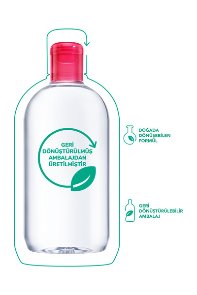 Bioderma Sensibio H2O Apa micelară de curățare pentru machiaj pentru piele sensibilă și normală 500 ml