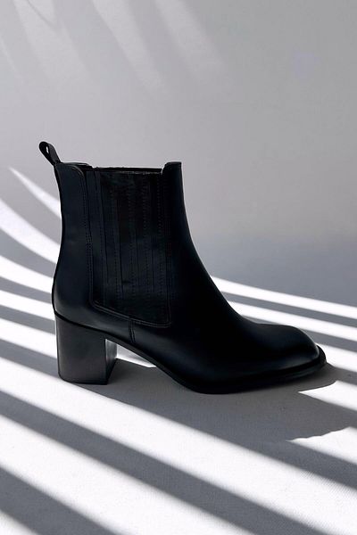 nope21shoess Alien Μαύρες Γνήσιες Δερμάτινες Μπότες