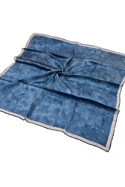 Aker Μεταξωτό κασκόλ Indigo Sura - 7208701 -324
