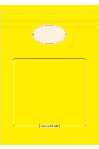 STOREMAX دفتر ملاحظات من سلسلة A5 Cardboard Primary - 80 ورقة، مسطح، أصفر Mhmt 1053513