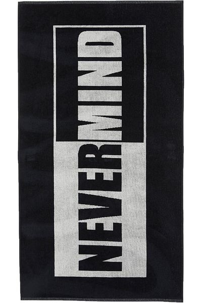 STOREMAX Mu-Artshop Men's Slogan Patterned Cotton Beach Towel Tnca 871301