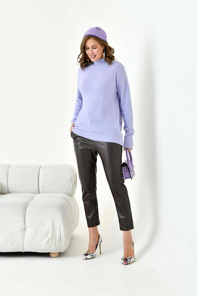 FTZ WOMEN Women's Basic Sweater Lilac 20878