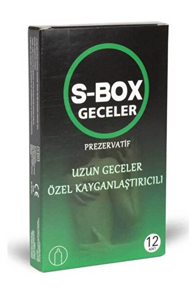 Rüya Life S-Box Özel Kayganlaştırıcılı Prezervatif 12'li