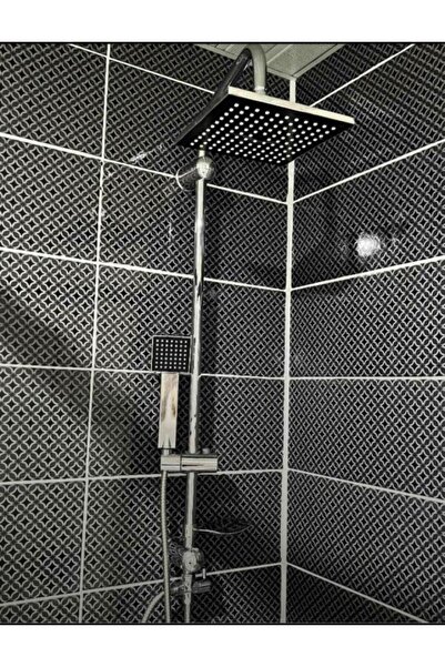 BDL ARMATÜR Yağmurlama Robot Tepe Duş Sistemi Krom Kare Başlık-pirinç Yönlend...