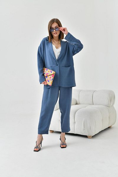FTZ WOMEN Set de lenjerie Indigo - Set de damă cu jachetă 30777