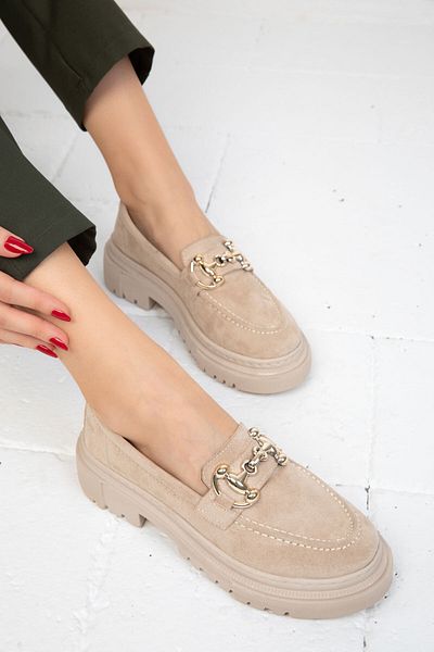 SOHO Freizeitschuhe für Damen aus Wildleder 17575