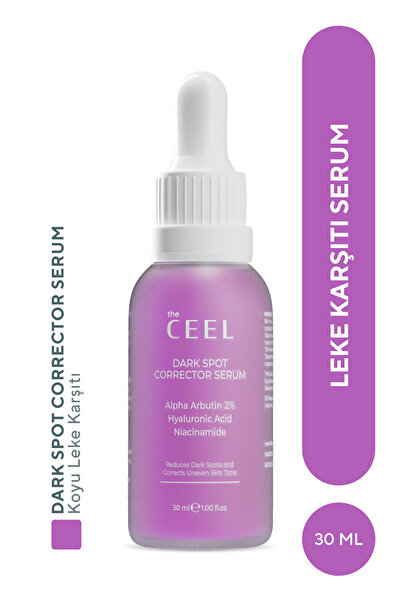 The Ceel Leke Karşıtı ve Cilt Tonu Eşitleyen Cilt Serumu, Glutatyon & Niacinamide Etkili 30 Ml