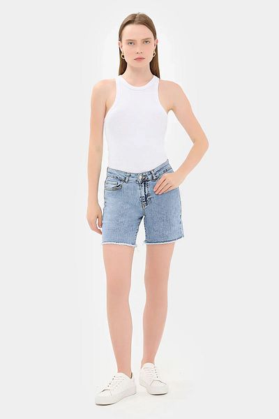 Hiccup Pantaloni scurți din denim cu croială relaxată