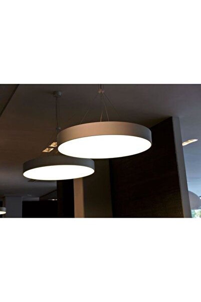 AK LED AYDINLATMA Akled Aydınltama 50 Cm Davul Aydınlatma Siyah Kasa 4000k (Günışığı)