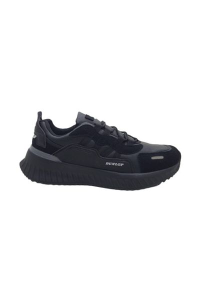 DUNLOP 1550 Μαύρα Ορθοπεδικά Ανδρικά Αθλητικά Παπούτσια με κορδόνια