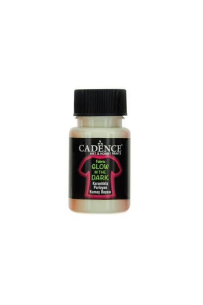 Cadence Gece Parlayan Kumaş Boya - Naturel Yeşil - Glow In Dark 50ml