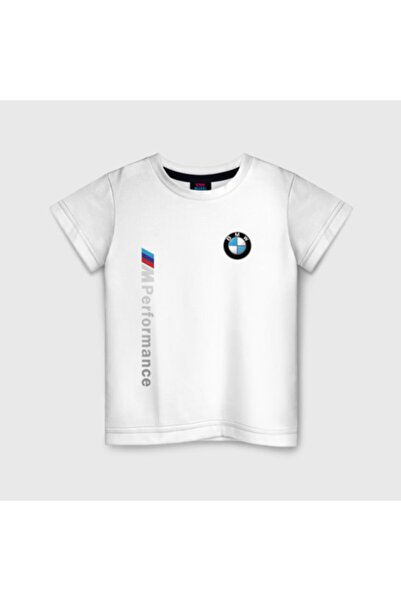 GALASHOP Bmw M Performans Beyaz Çocuk Tshirt Model 2250