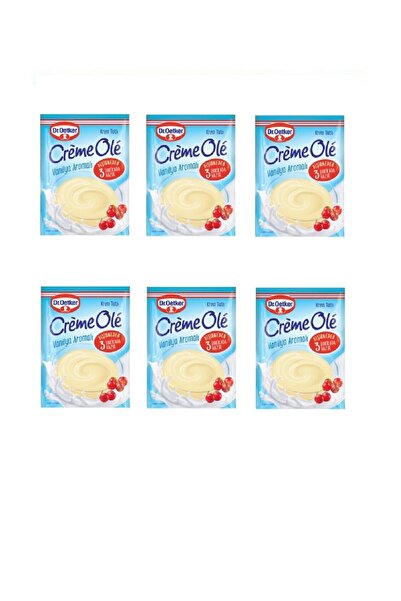 Dr. Oetker Creme Ole Vanilya Aromalı 110 gr X 6 Adet