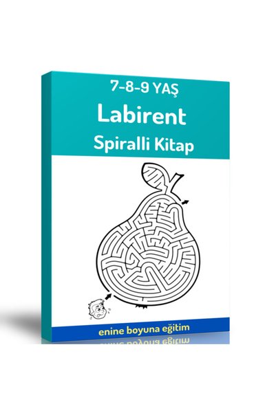 EBE Enine Boyuna Eğitim 7-9 Yaş Için Labirent Kitabı