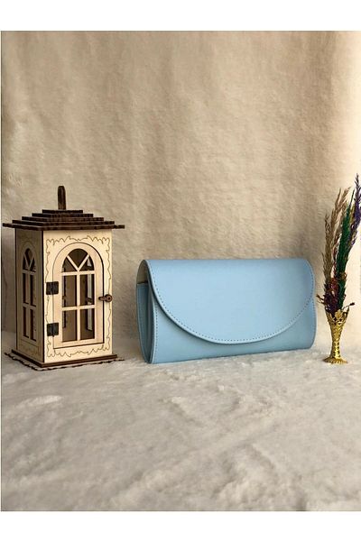 efnanstore Μπλε βραδινό φόρεμα Clutch Bag