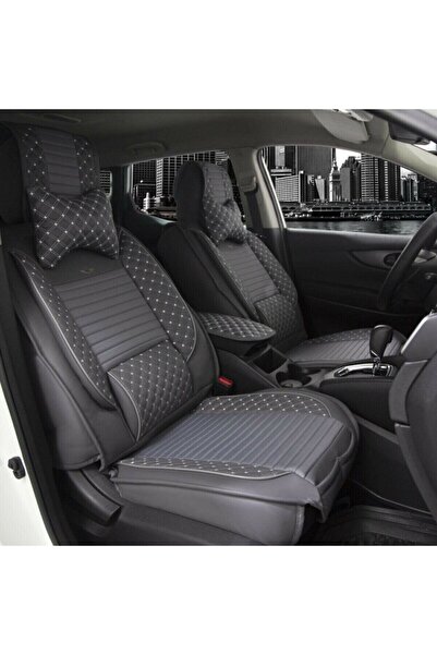 Generic Brand غطاء مقعد سيارة من الجلد الفاخر متوافق مع Renault Modus مجموعة ...