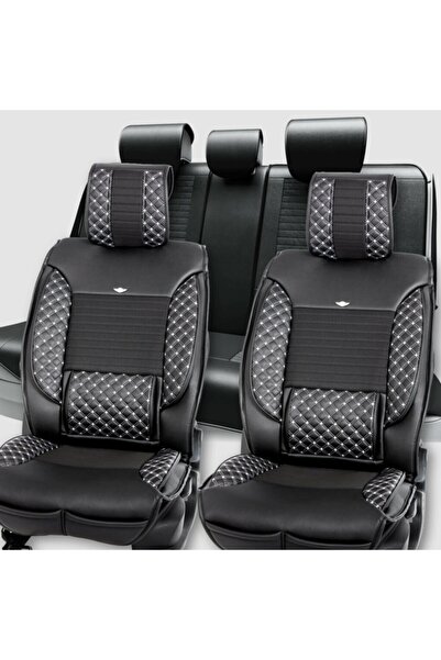 Generic Brand Fiat Egea Hb Luxury Leather Car Seat Cover Front/Back Set