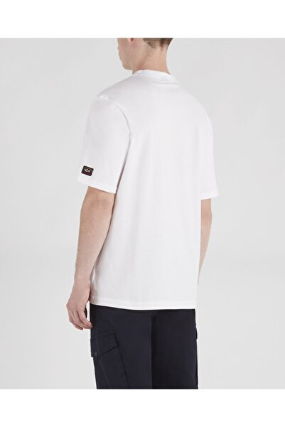 PAUL&SHARK Ανδρικό πλεκτό μπλουζάκι C.w. Βαμβάκι