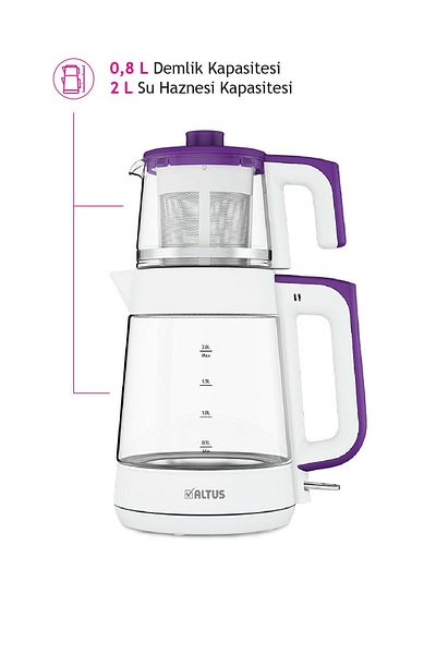 Altus Al 796 B Glass Tea Machine