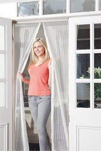 Genel Markalar Mıknatıslı (magnet ) Kapı Sinekliği, Beyaz Sineklik Perdesi