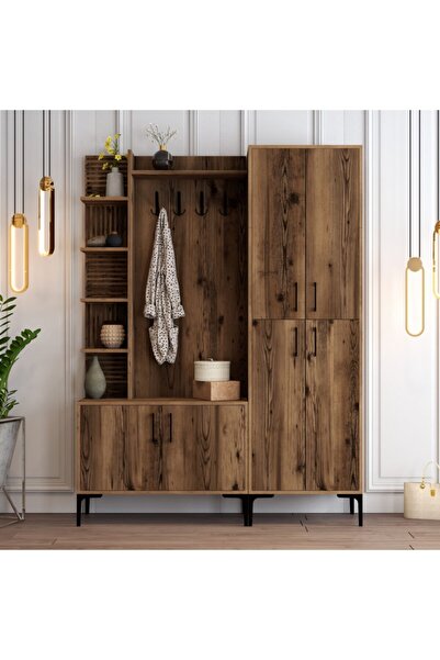 Variant Mobilya Viyana Da Portmanto - Ceviz / Ceviz