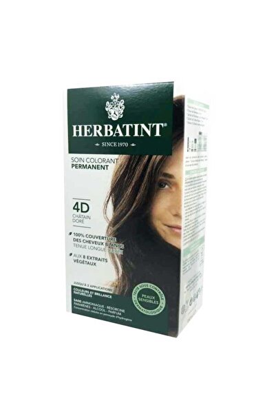 Herbatint Bitkisel Saç Boyası 4d Chatain Dore