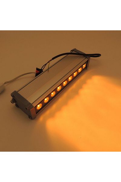 Sunlight ليد اضاءة حائط غسالة حائط 30 سم 9 وات عنبر