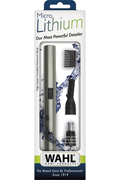 Wahl 05640-1016 Micro Lithium & Tüm Vücut Burun Kulak Kılı Kesme Makinesi.