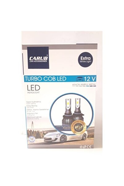 Carub H7 Led Xenon Turbo 12v Cob Led