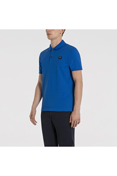 PAUL&SHARK Ανδρικό μπλουζάκι με λαιμόκοψη Navy Blue Polo