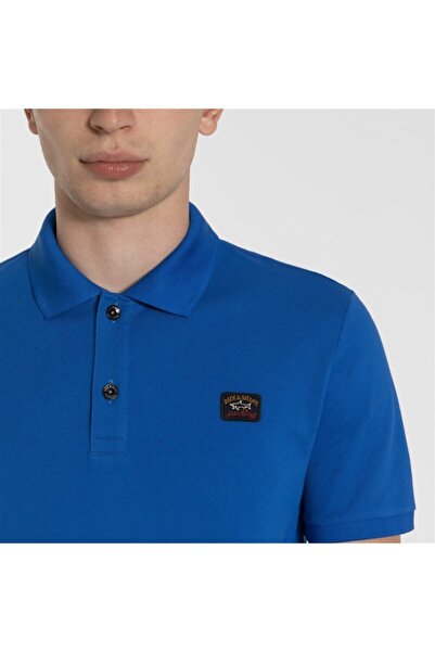 PAUL&SHARK Ανδρικό μπλουζάκι με λαιμόκοψη Navy Blue Polo