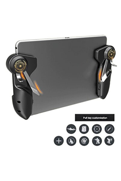 Memo 6 Finger Trigger Pubg Mobile Joystick Black for Akpad6K iPad Tablet