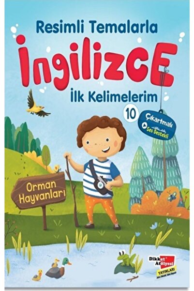 Dikkat Atölyesi Yayınları Resimli Temalarla Ingilizce Ilk Kelimelerim 10 - Or...