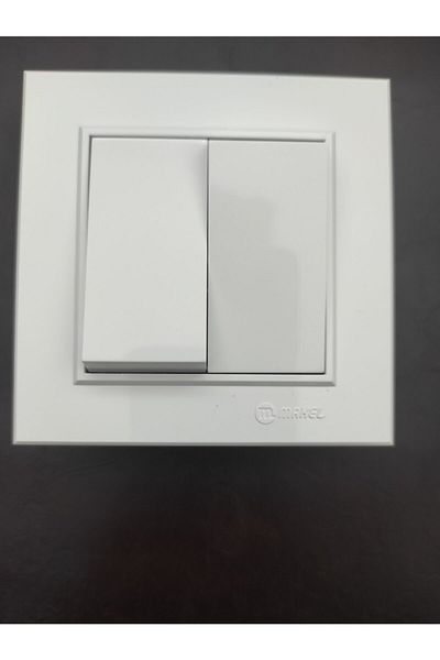 MAKEL Karea Commitator White Single Frame Included (Price Is for 1 Piece)