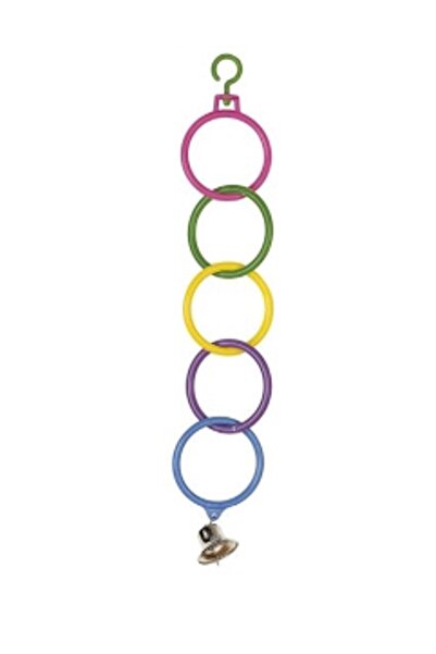 Ferplast Olympic Ring Bird Toy with Bell