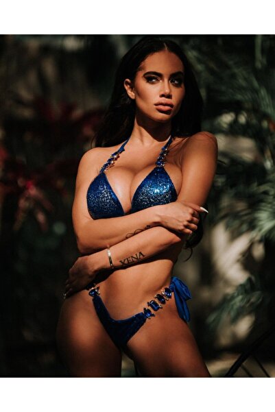 nuriçgiyim Taşlı Bikini Set