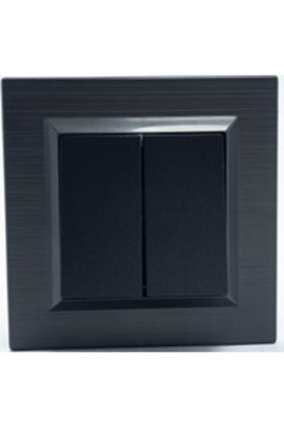 ÇağatayElektrik Ovivo Quantum Antrasit Siyah Komütatör Vavien (ikili Vavien) ...