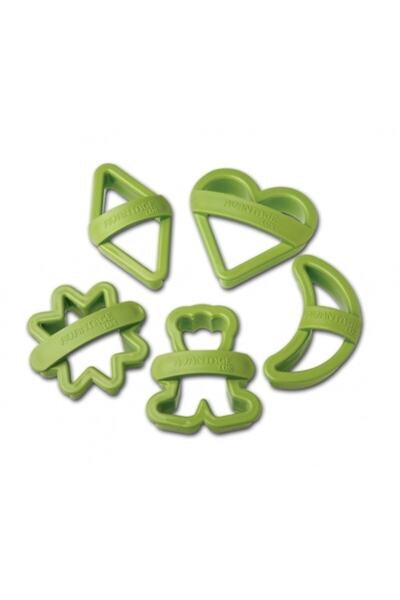 FırsatVar 5 Different Dough Shaping Molds - 2 Plastic Cookies