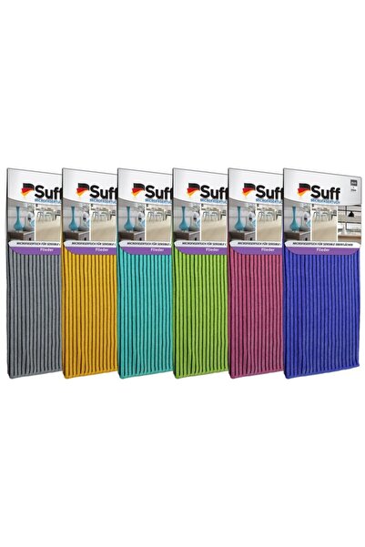 Mobil Pazarım Suff 4 Adet Mikrofiber Yer Bezi 40x40