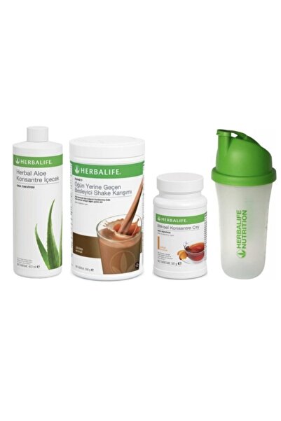 Herbalife Mega Paket 1 Adt Shake Aloe Suyu Ve Aromalı Çay