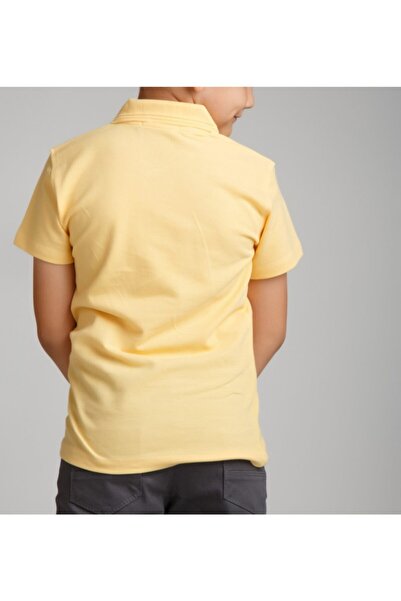 Generic Brand Short Sleeve Polo Neck School T-shirt