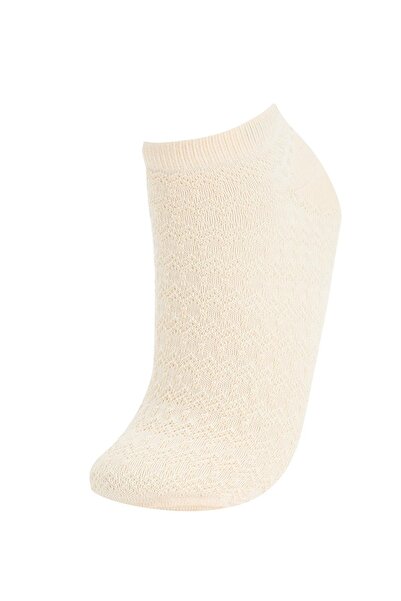 DeFacto Women's Cotton 5-Piece Short Socks