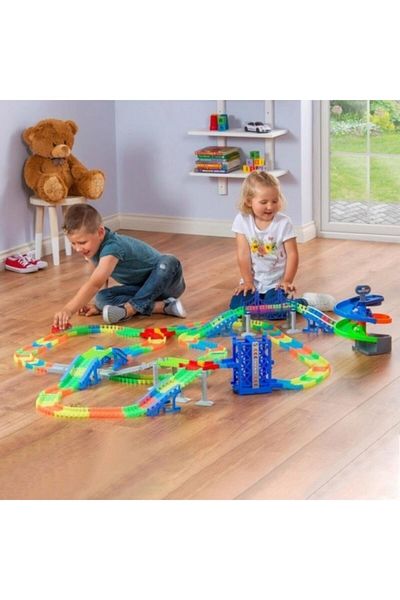 Kayyum Oyuncak Magic Tracks Road Set 384 Pieces