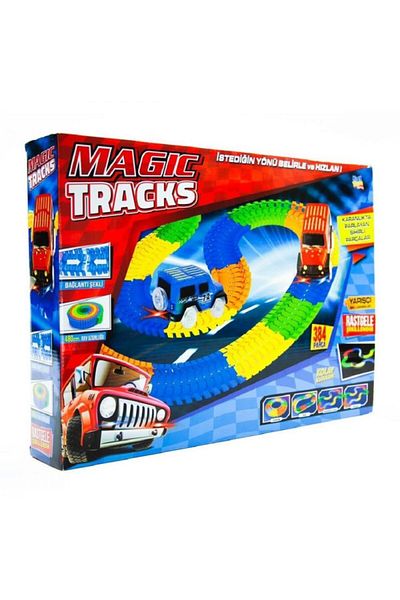 Kayyum Oyuncak Magic Tracks Road Set 384 Pieces