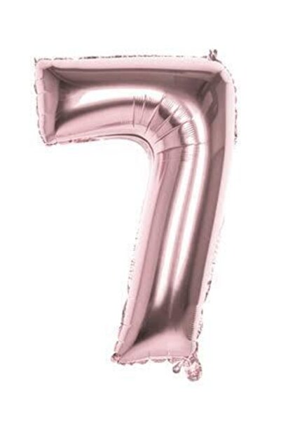 Dipak بالون رقائق الورد الذهبي ( 7 ) 34 بوصة 76 سم