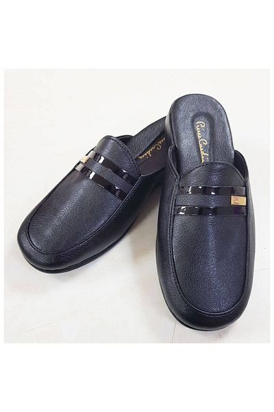 Pierre Cardin Leather 291 Buckle Groom Slippers