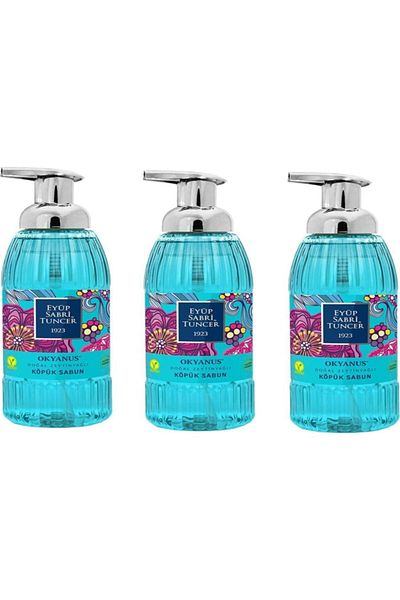 Eyüp Sabri Tuncer Ocean Foam Soap with Olive Oil 500 Ml X 3