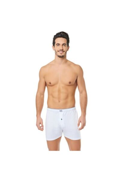 Tutku Men's Combed Cotton Boxer 3 Pieces